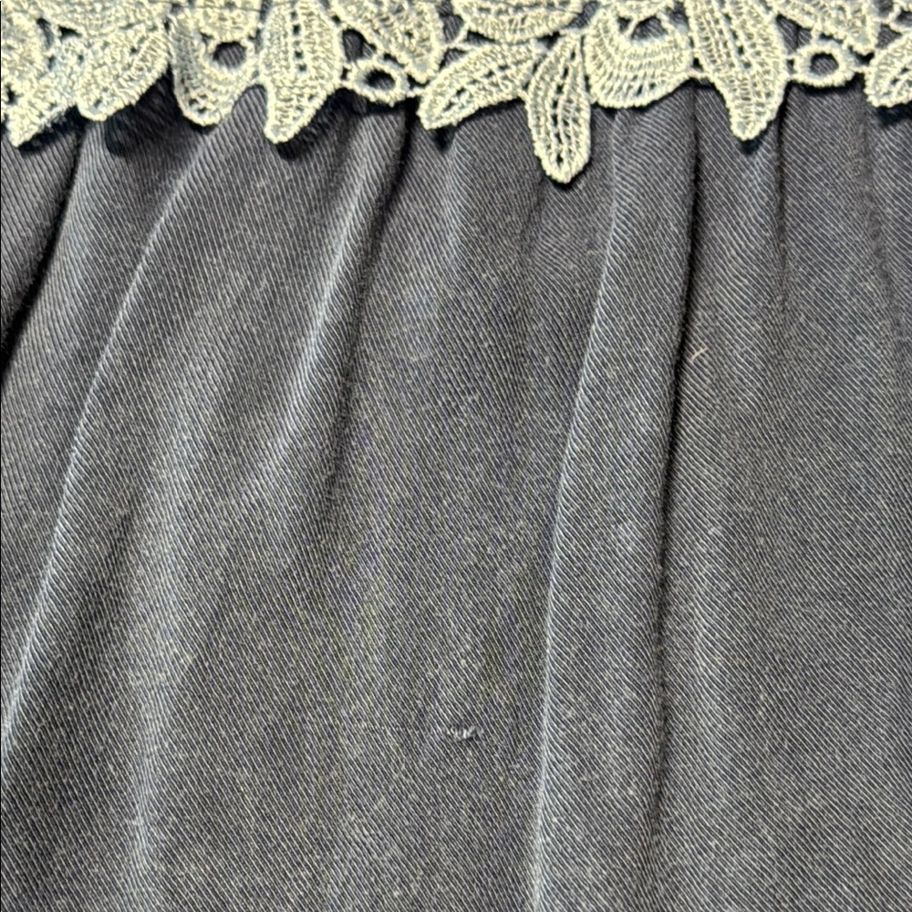 Truly Me blue lace detail dress size 6x - Picture 5 of 11